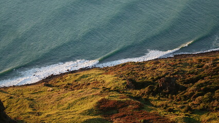 Land meets sea