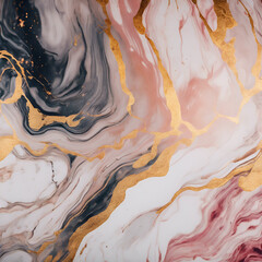 abstract marble, wallpaper, background, luxury marble texture gold and rose gold tone, ink liquid fluid watercolor painting texture