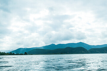 Lugu Lake is currently a famous tourist area, which lies in the juncture of Sichuan and Yunnan Province.