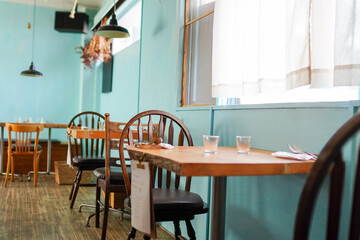 カフェダイナーの店内