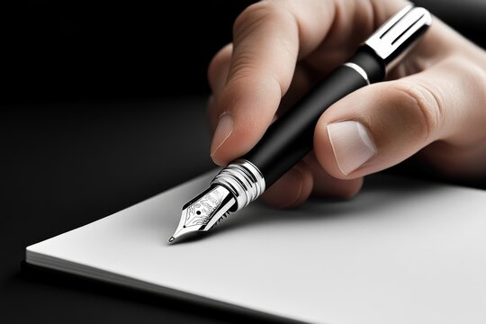 Experienced professional making a phone call with a notebook and pen, ready to jot down important information, symbolizing communication and detail, symbolizing alertness and commitment