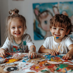 Fototapeta premium 미술시간