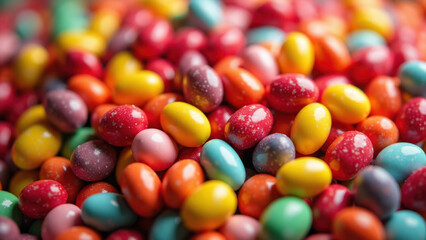 Obraz premium Candy Round Extreme Closeup Background Texture