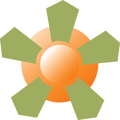 Tree infographic design. Infographic timeline background. A diagram of a set of steps