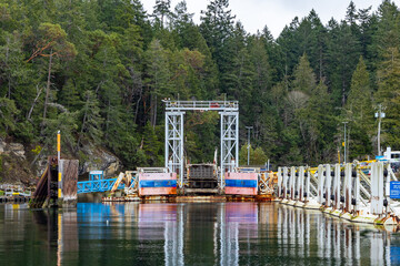 Gabriola island ferry berth, British Columbia Canada