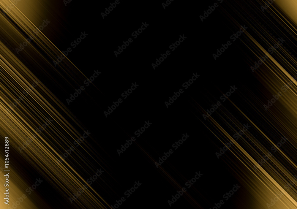 Fototapete abstract black and gold are light with white the gradient is the surface with templates metal texture soft lines tech diagonal background gold dark sleek clean modern.
