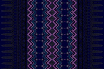 Ethnic seamless patterns with simple shapes. Tribal and ethnic fabrics. African, American, Mexican, Indian styles. Simple geometric pattern elements are best used in web design, textile printing.