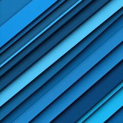 Obraz premium Abstract blue diagonal stripes creating a modern graphic design background.