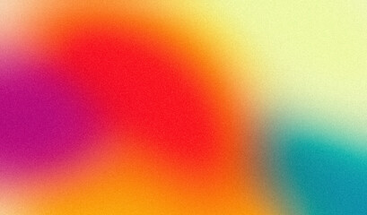 Warm colors gradient texture backdrop. Abstract soft red purple orange bue color grainy gradient, vibrant colors, light pastel colors, website header, cover, banner, poster