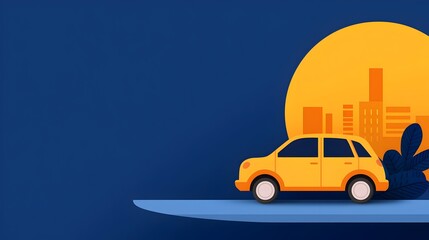 Glowing skyscrapers and neon lit windows against a dark night sky creating a serene yet vibrant atmosphere in a bustling modern urban cityscape