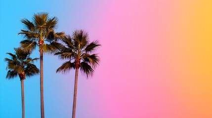 Obraz premium Captivating cityscape at night with a vibrant electric atmosphere created by the neon lighting illuminating the tall modern buildings and their shimmering windows The dynamic