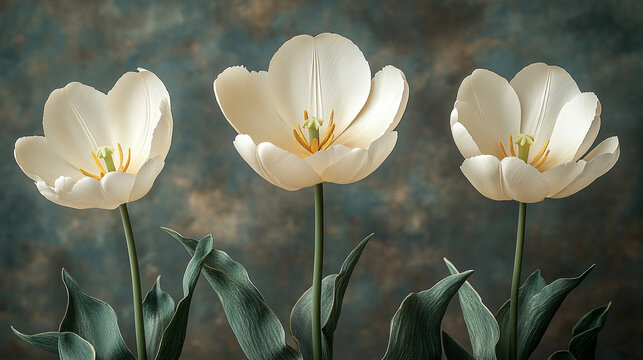 tranquil greige pastel-colored tulip texture showcases soft, soothing hues, symbolizing peace, purity, and new beginnings, inviting a sense of calm and reflection in any setting