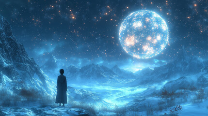 Obraz premium Stars' Silent Guardians