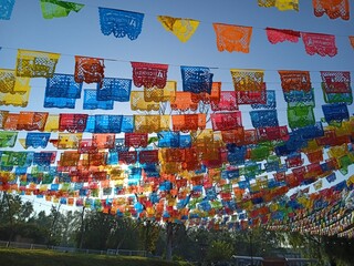 Naklejka premium Altar de muertos Ferrocarrilero 16