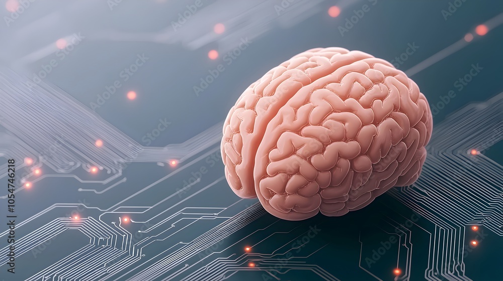 Aufkleber Secure Digital Pathways and Futuristic Encryption for Advanced Data Processes  Abstract tech background with neural networks data transfer symbols and digital encryption graphics