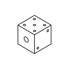 Dice Icon Outline