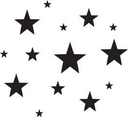 Obraz premium Vector Stars Background
