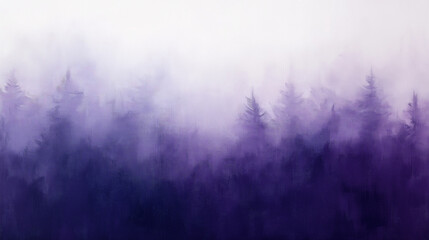 Fototapeta premium Soft, misty gradient from light lavender to dark purple with an ethereal feel. v2