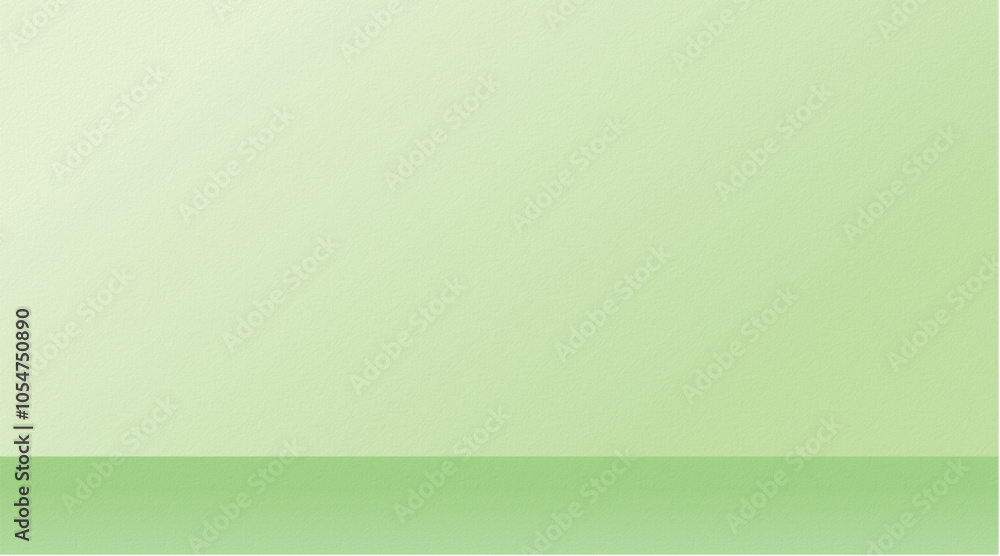 Wall mural pastel green textured wall background with subtle gradient effect and copy space for modern design a