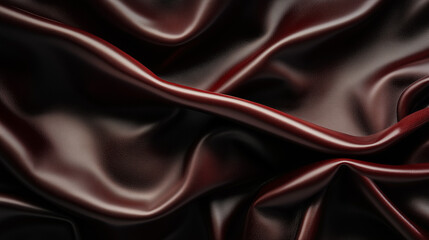 Soft leather texture in deep burgundy.
