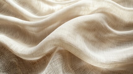 Fototapeta premium Textured Minimalist Fabric Close-Up Image