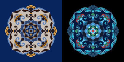 Patterns of the Mogao Grottoes of Dunhuang