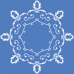 Damask Patterns Traditional Ethnic Design Pattern in the Philippines Folk Embroidery, Aztec Ornament Print. Design for Carpet, Wallpaper, Clothing, Wrapping, Fabric