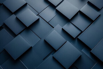Fototapeta premium dark blue geometric abstraction in modern minimalist design
