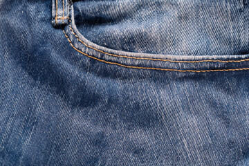 old blue jeans. denim jeans texture background