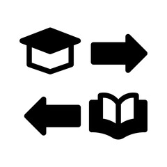 exchange book and course glyph style