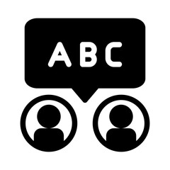 student online discuss glyph style