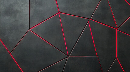 abstract background featuring dark grey and black tones with a red glow at the center, evoking mystery, energy, and depth. The image offers a modern, sleek, and intense atmosphere suitable for designs