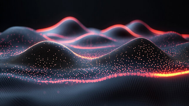 abstract background featuring dark grey and black tones with a red glow at the center, evoking mystery, energy, and depth. The image offers a modern, sleek, and intense atmosphere suitable for designs