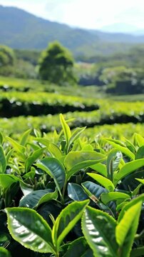 A Refreshing Tea Plantation