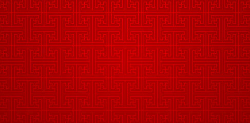 dark red colors seamless patterned chinese motif geometrical designs backgrounds for Modern stylish texture, Repeating geometric tiles, fabric printing, birthday invitations, wraps papers templates