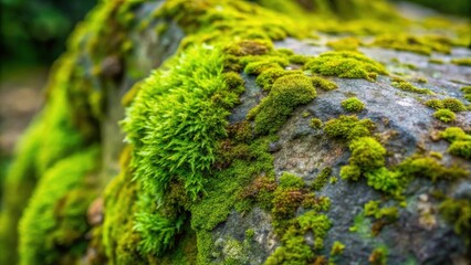 Close up of mossy stone texture background, mossy, stone, texture, background, close up, natural, green, rough, aged, surface