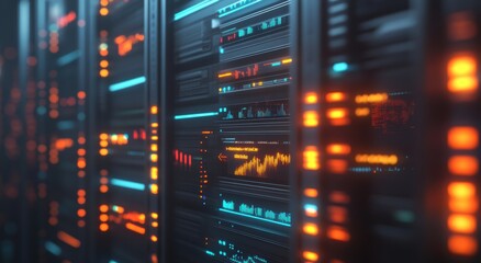 Server Room Data Center.