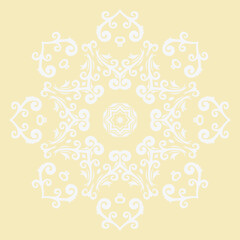 Damask Colour Printing Industry Ndebele Traditional Pattern Artfolk Embroidery, Aztec Ornament Print. Design for Carpet, Wallpaper, Clothing, Wrapping, Fabric