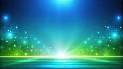 Glowing green and blue gradient abstract background, glow, green, blue, gradient, abstract, background, vibrant, colorful