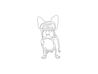 line art dog logo.eps