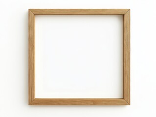 Wooden Frame Mockup.