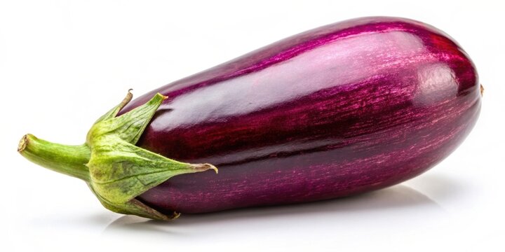 Eggplant isolated on background for versatile use in design projects , vegetable, eggplant, isolated,background, fresh