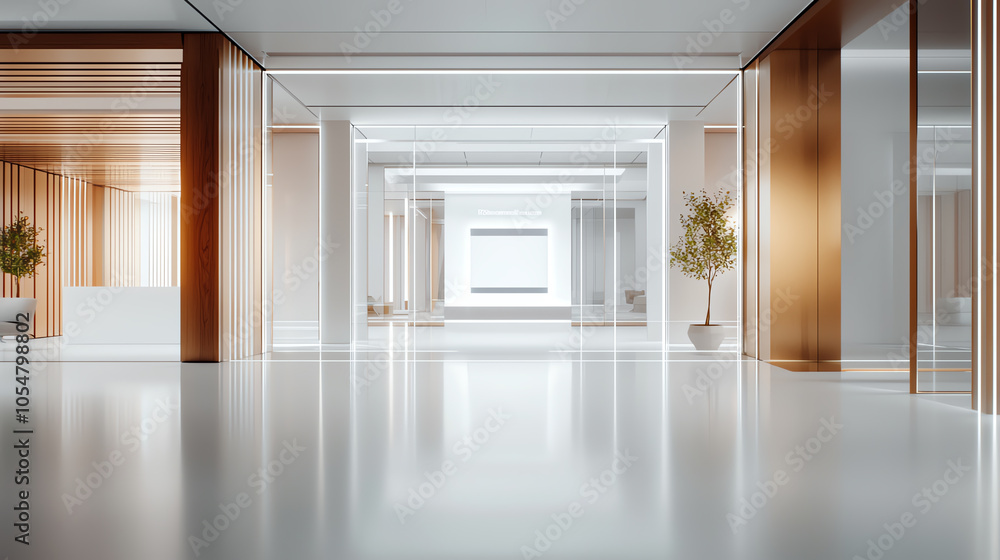Aufkleber exploring the essence of modern corporate spaces a vision of innovation and transparency in design