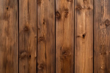 Fototapeta premium Rustic wooden planks with rich texture ideal for background or artistic decor projects : Generative AI
