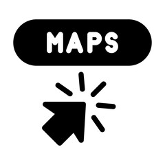 maps pointer glyph style