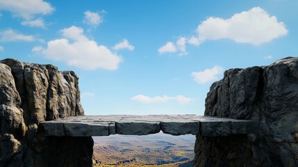 Stunning View of Kailasa Temple from Rocky Outcrop