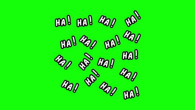 ha ha ha pop art cartoon animation