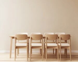 Minimalist Dining Room.