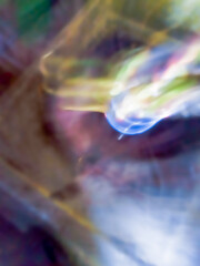 Abstract light art background with dynamic movement