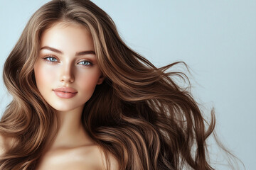 Fototapeta premium 헤어모델